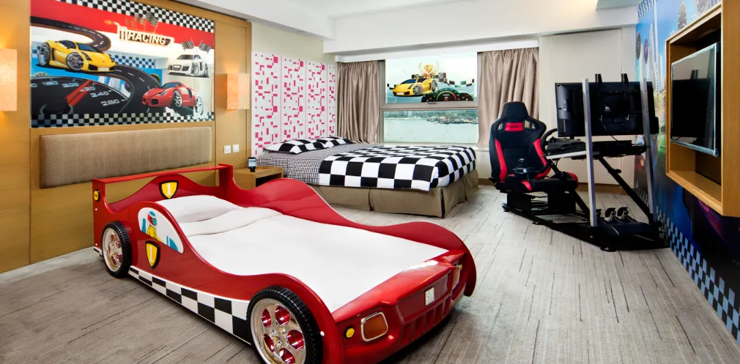 Racing Car Themed Room