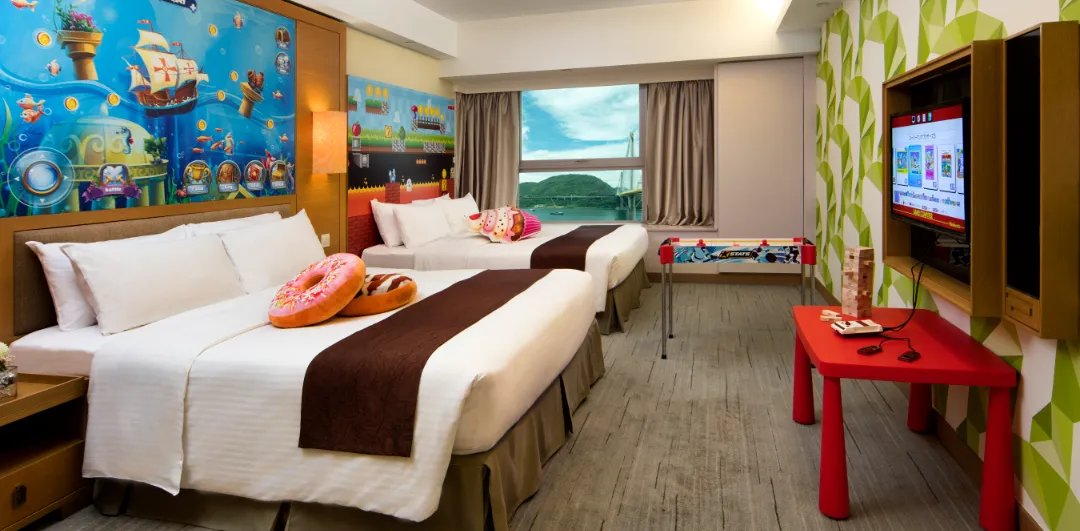 Game Paradise Themed Room